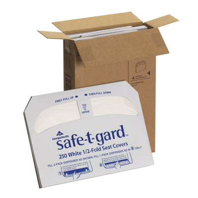 Safe-T-Gard® Toilet Seat Cover, 1 Pack of 250 (Toilet Seat Covers) - Img 1