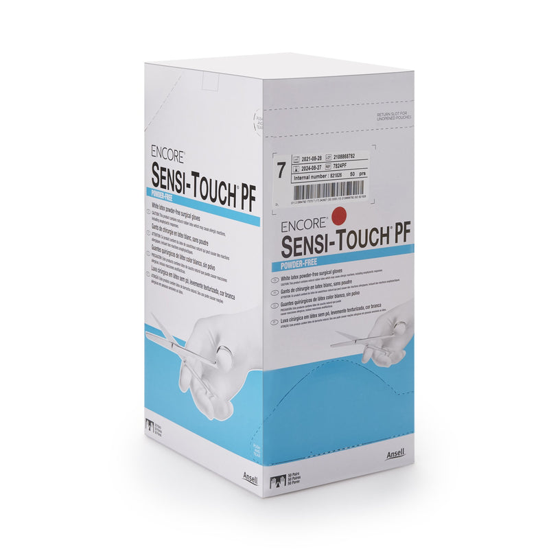 Encore® Sensi-Touch® PF Latex Surgical Glove, Size 7, Natural, 1 Case of 200 () - Img 2