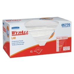 WypAll* L40 Professional Hygienic Towel, 1 Box (Pads, Sponges and Task Wipes) - Img 1