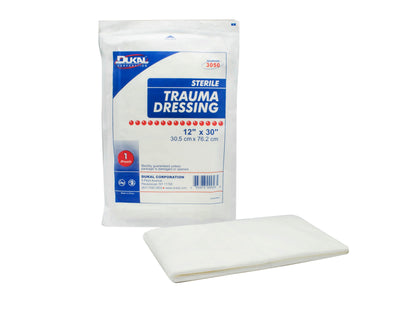 Dukal™ Sterile Trauma Dressing, 12 x 30 Inch, 1 Case of 25 (General Wound Care) - Img 1