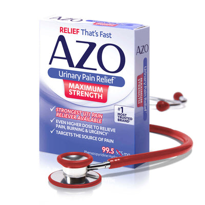 AZO® Maximum Strength Phenazopyridine Urinary Pain Relief, 1 Box (Over the Counter) - Img 4