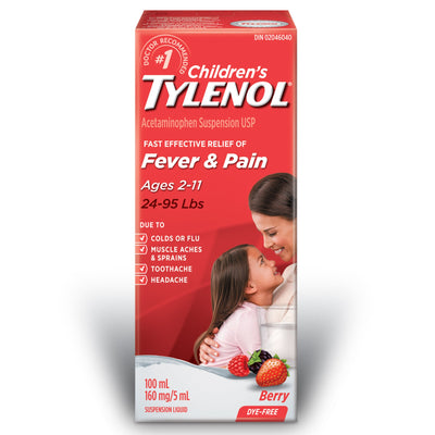 Children's Tylenol® Acetaminophen Children's Pain Relief, 1 Each (Over the Counter) - Img 1