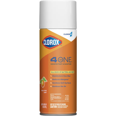Clorox® 4 in One Surface Disinfectant Cleaner, 1 Case of 12 (Cleaners and Disinfectants) - Img 1