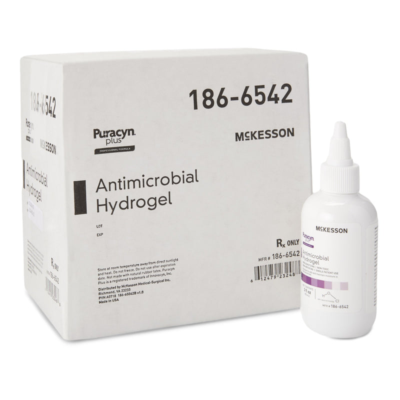 McKesson Puracyn® Plus Professional Antimicrobial Hydrogel, 3 oz., 1 Case of 6 (Advanced Wound Care) - Img 3