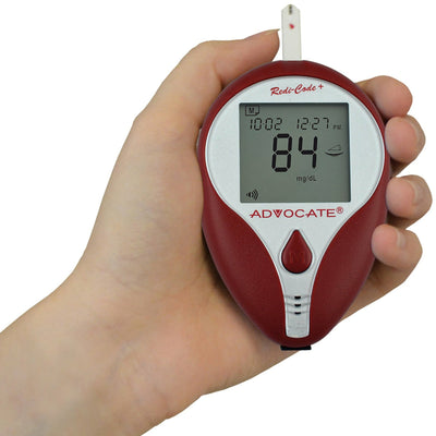 Advocate® Redi-Code® Plus Non-Speaking Gluscose Meter Kit, 1 Each (Diabetes Monitoring) - Img 2