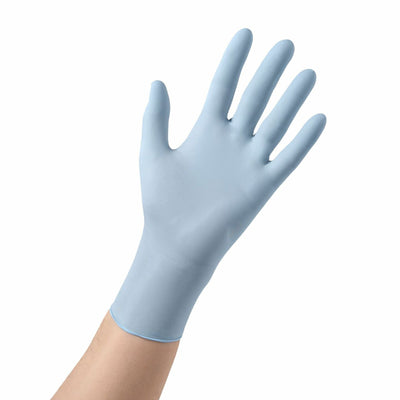 Flexal™ Comfort Exam Glove, Large, Blue, 1 Case of 2500 () - Img 5