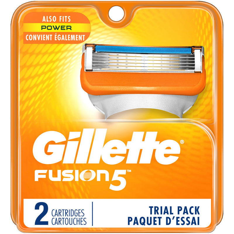 CARTRIDGE, GILETTE FUSION (2/PK) (Hair Removal) - Img 1