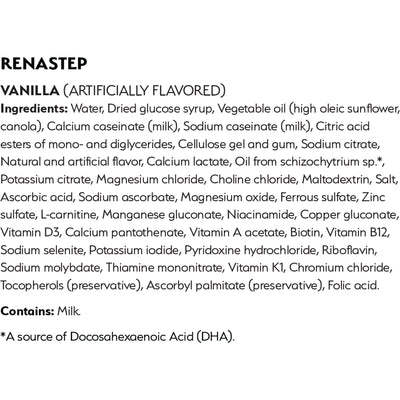 Renastep™ Vanilla Pediatric Renal Oral Supplement / Tube Feeding Formula, 6.7 oz. Bottle, 1 Bottle () - Img 2