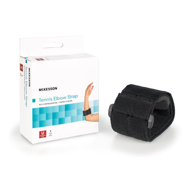 McKesson Elbow Support Strap, One Size Fits Most, 1 Each (Immobilizers, Splints and Supports) - Img 1