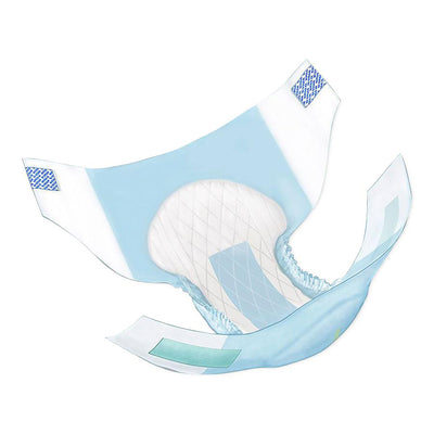 Wings™ Ultra Hook & Loop Quilted Extra Heavy Absorbency Incontinence Brief, Small, 1 Bag of 12 () - Img 2