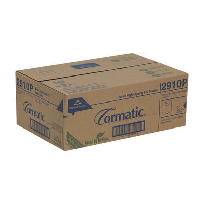 Cormatic® Brown Paper Towel, 8¼ Inch x 700 Foot, 6 Rolls per Case, 1 Case of 6 (Paper Towels) - Img 5