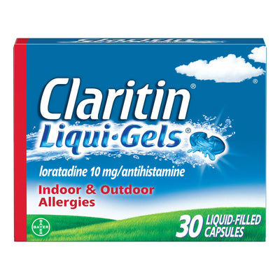 Claritin® Liquigels® Loratadine Allergy Relief, 1 Box (Over the Counter) - Img 1