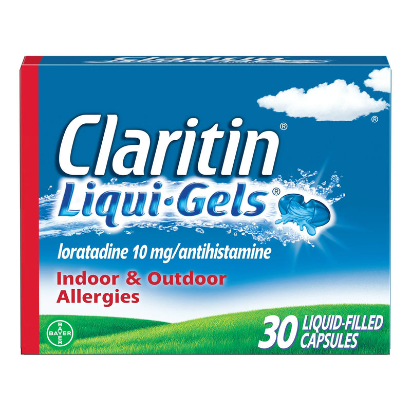 Claritin® Liquigels® Loratadine Allergy Relief, 1 Box (Over the Counter) - Img 1
