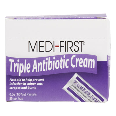 Medi-First® Bacitracin / Neomycin / Polymyxin B First Aid Antibiotic, 1 Box of 25 (Over the Counter) - Img 5