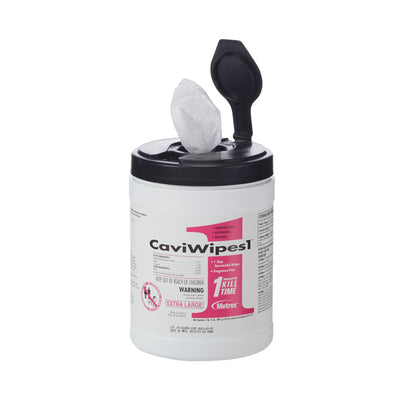 CaviWipes1 Surface Disinfectant, Alcohol Based, Non-sterile, Disposable, 1 Canister of 65 (Cleaners and Disinfectants) - Img 2