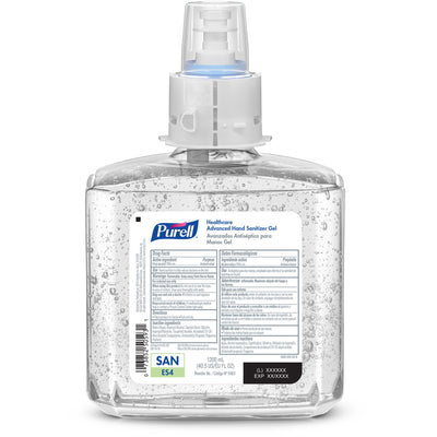 Purell® Healthcare Advanced Hand Sanitizer Gel Refill, 1200 mL, 1 Case of 2 (Skin Care) - Img 2